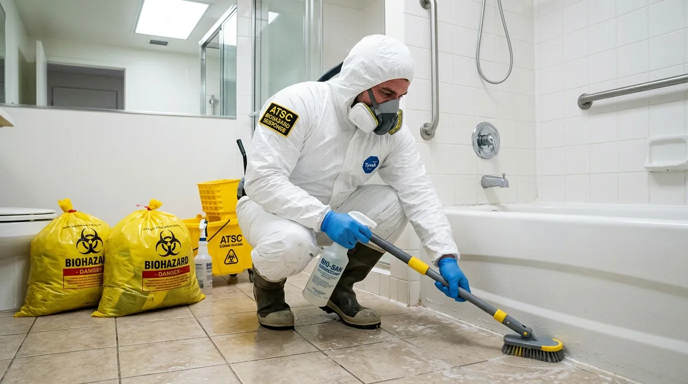 Decontamination equipment deployed for Blood Cleanup in Mexia